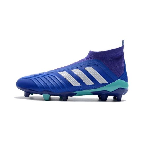 adidas Predator 18+ FG para Niños - Azul Blanco_9.jpg